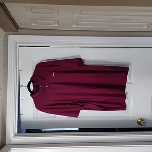 Nike Tiger Woods Polo Shirt XL Purple